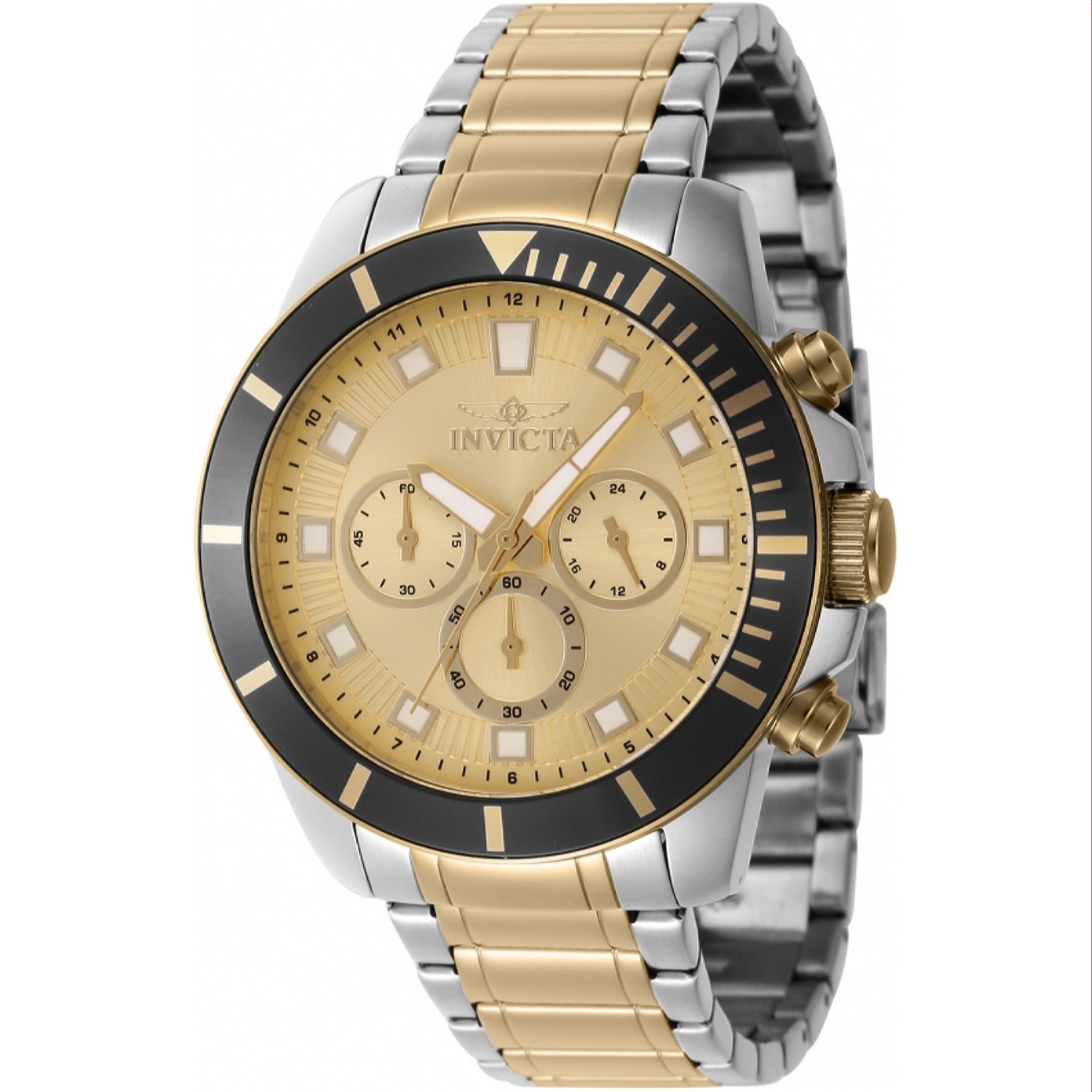 Invicta Quartz Pro Diver Gold Dial Men's Watch 46049