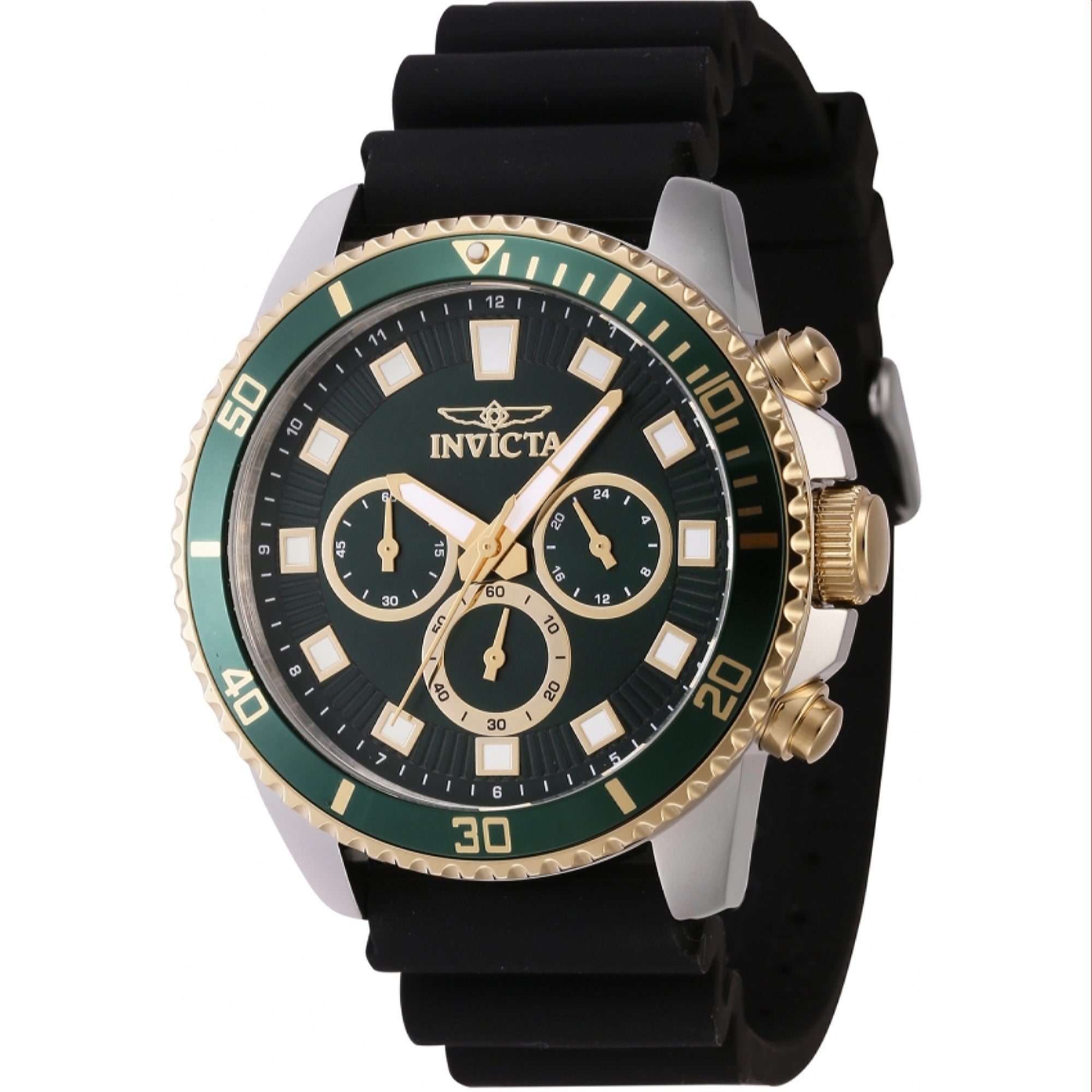 Invicta Quartz Pro Diver Green Dial Men's Watch 46127
