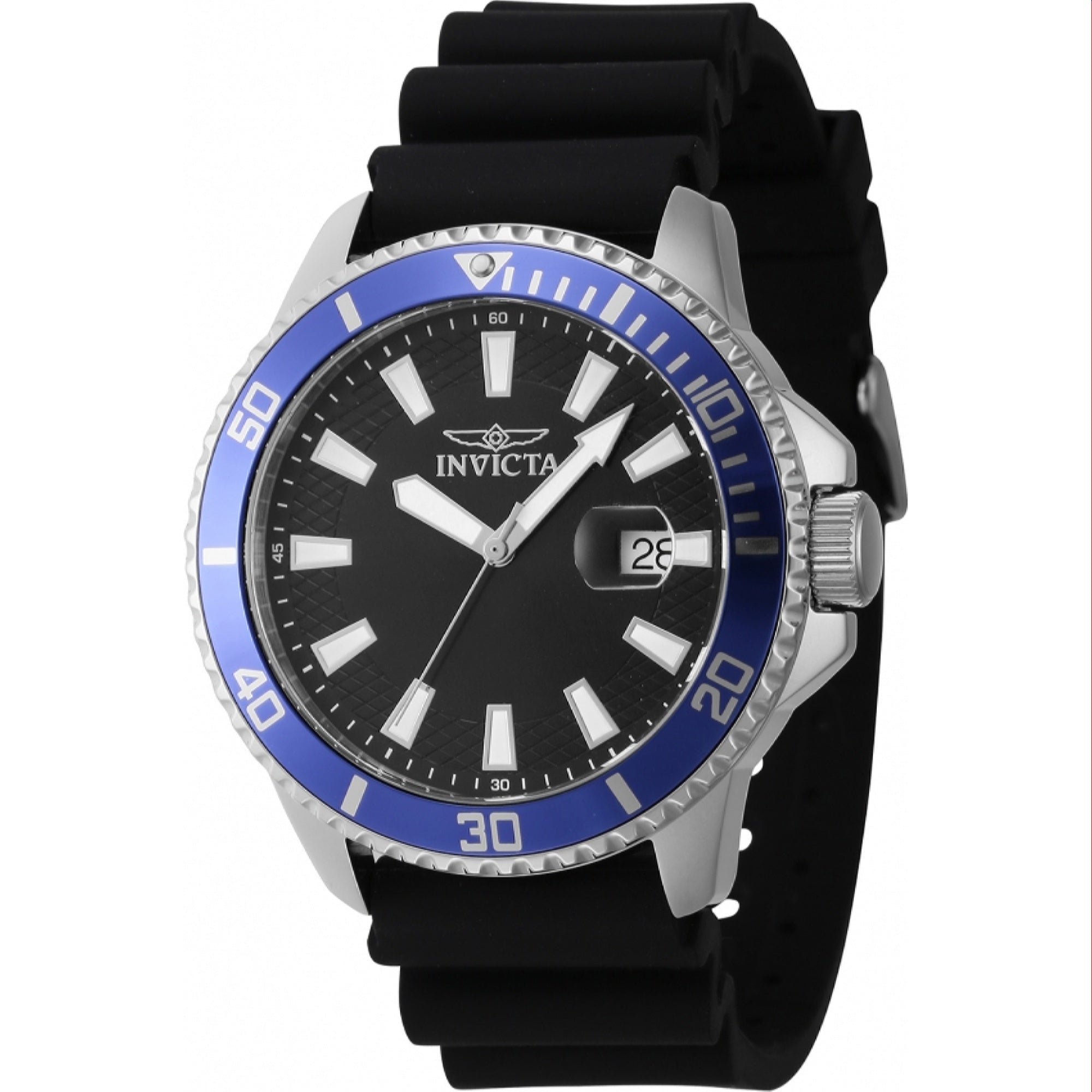 Invicta Quartz Pro Diver Black Dial Men's Watch 46130