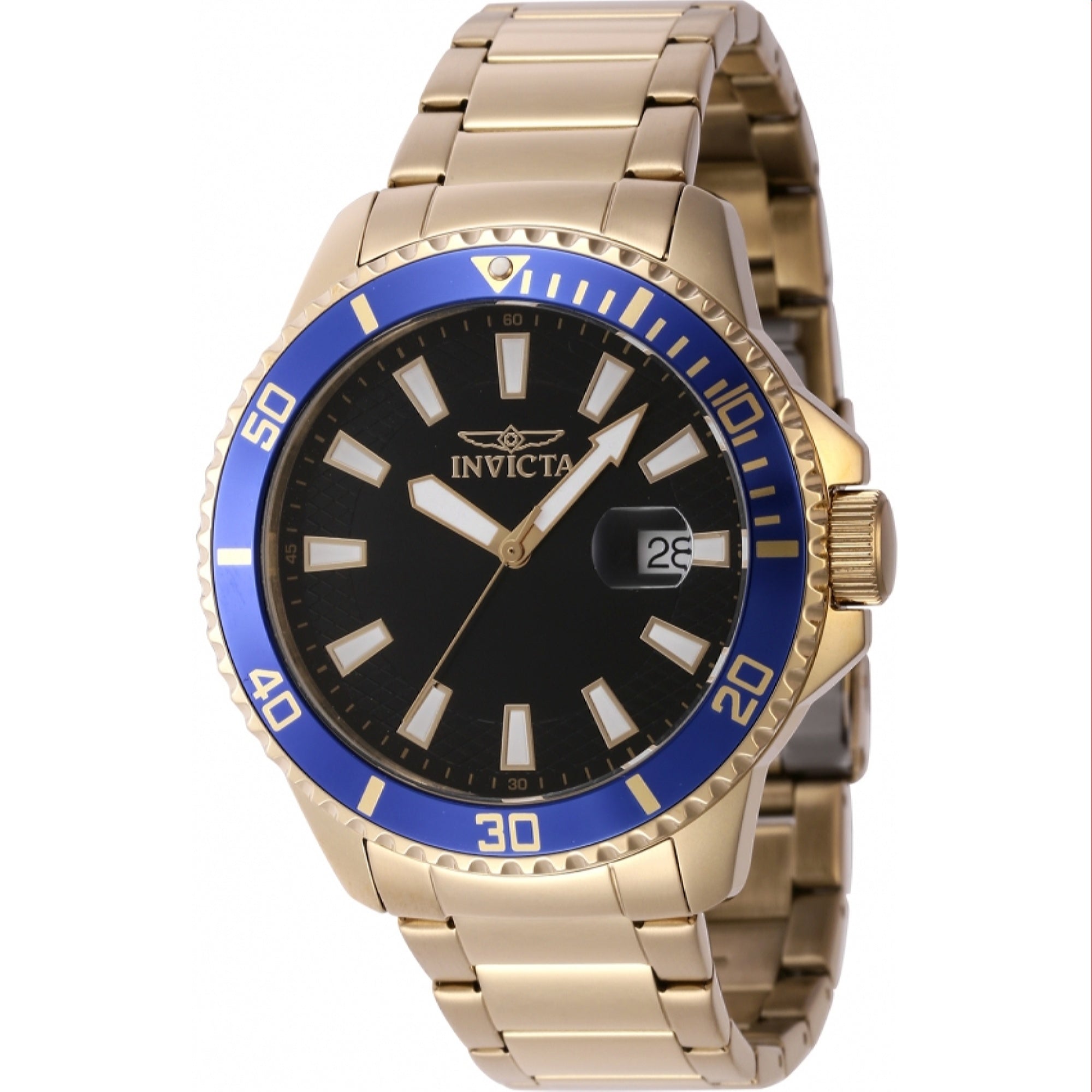 Invicta Quartz Pro Diver Black Dial Men's Watch 46139