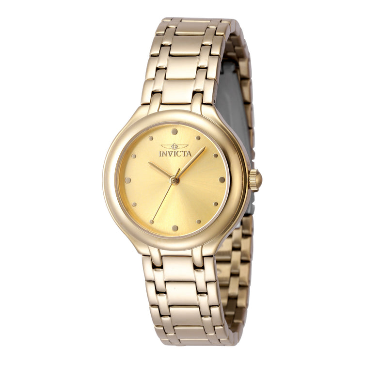 Invicta Quartz Wildflower Gold Dial Women's Watch 48227