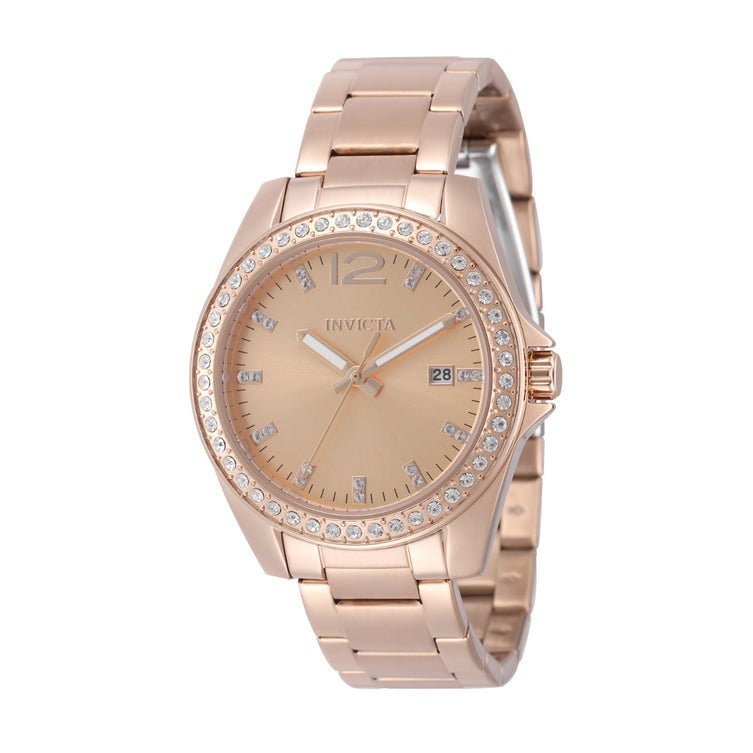 Invicta Quartz Angel Rose Gold Dial Women's Watch 49845