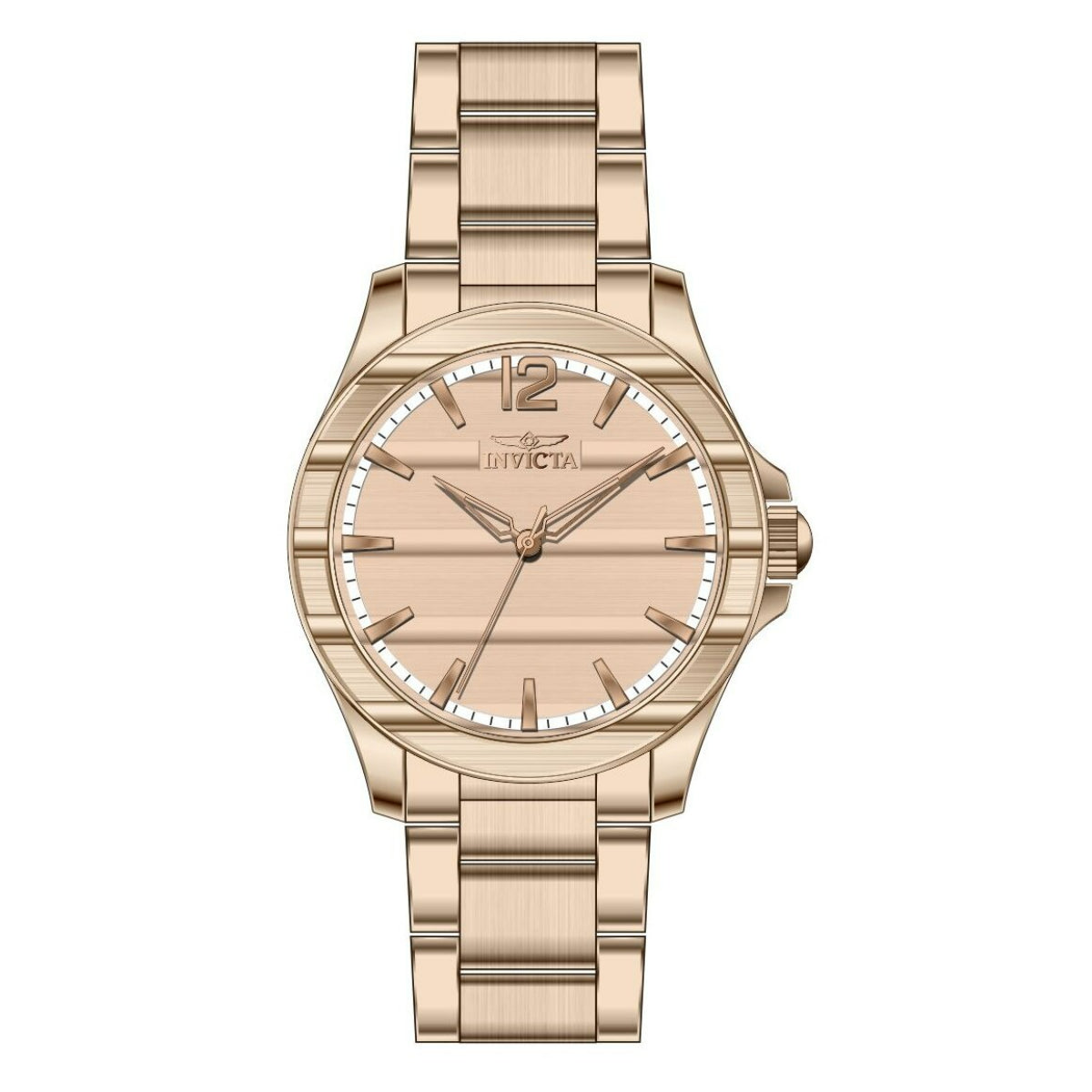 Invicta Quartz Speedway Rose Gold Dial Men's Watch 50332