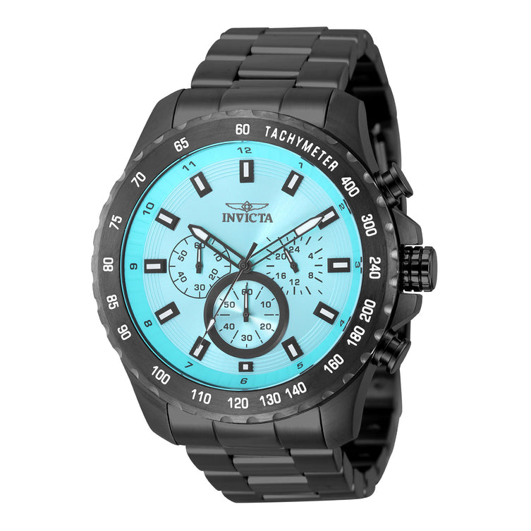 Invicta Quartz Speedway Tiffany Blue Dial Men's Watch 50563