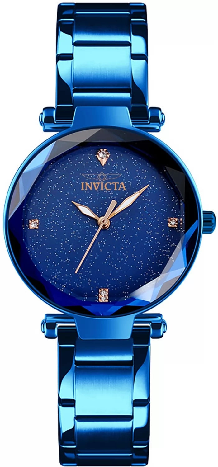InvictaWomen's 70328 Celestial Quartz SD-006 Purple Dial Watch