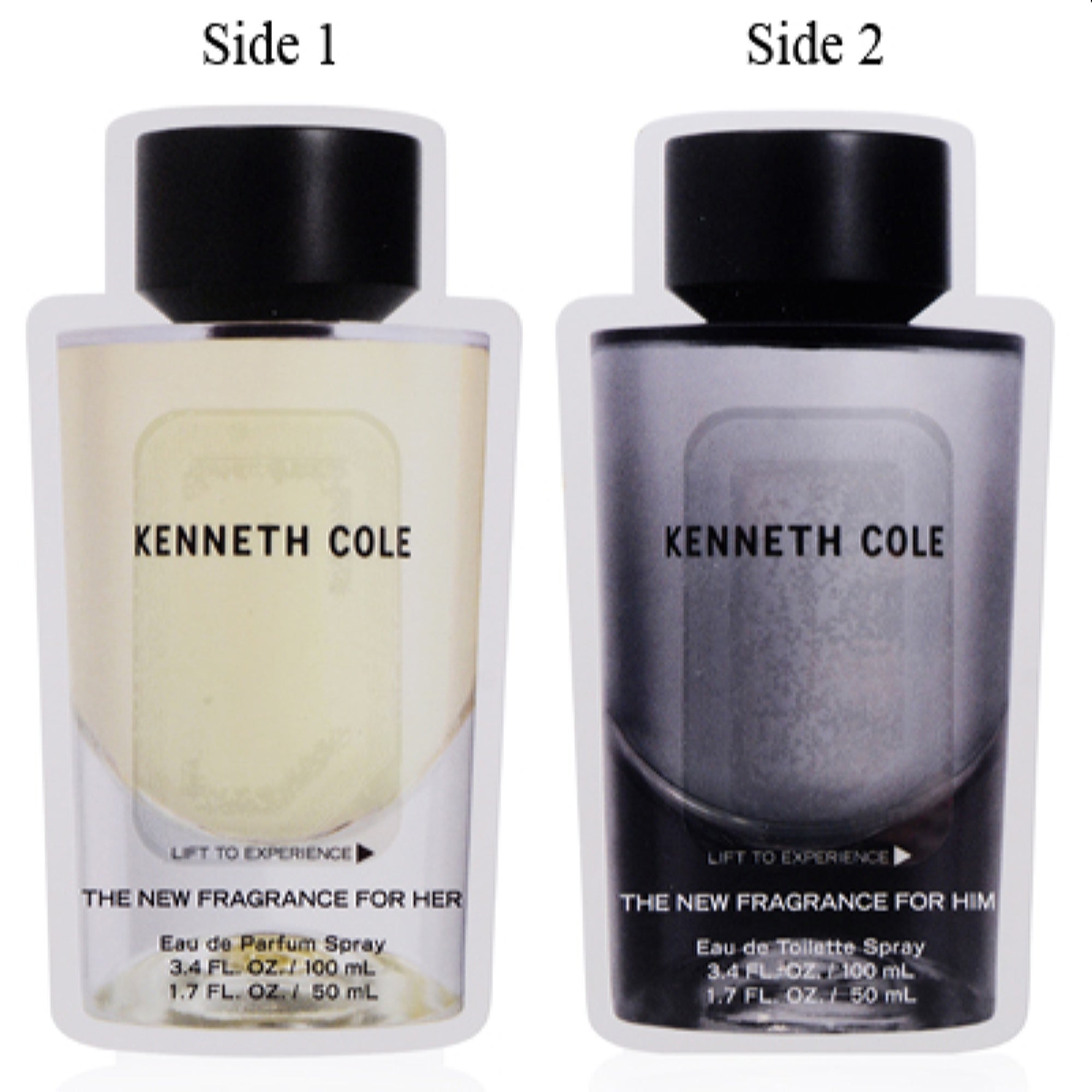 Kenneth Cole Kenneth Cole For Her Sean Jon Disc Cover Scented Cards 608940573983