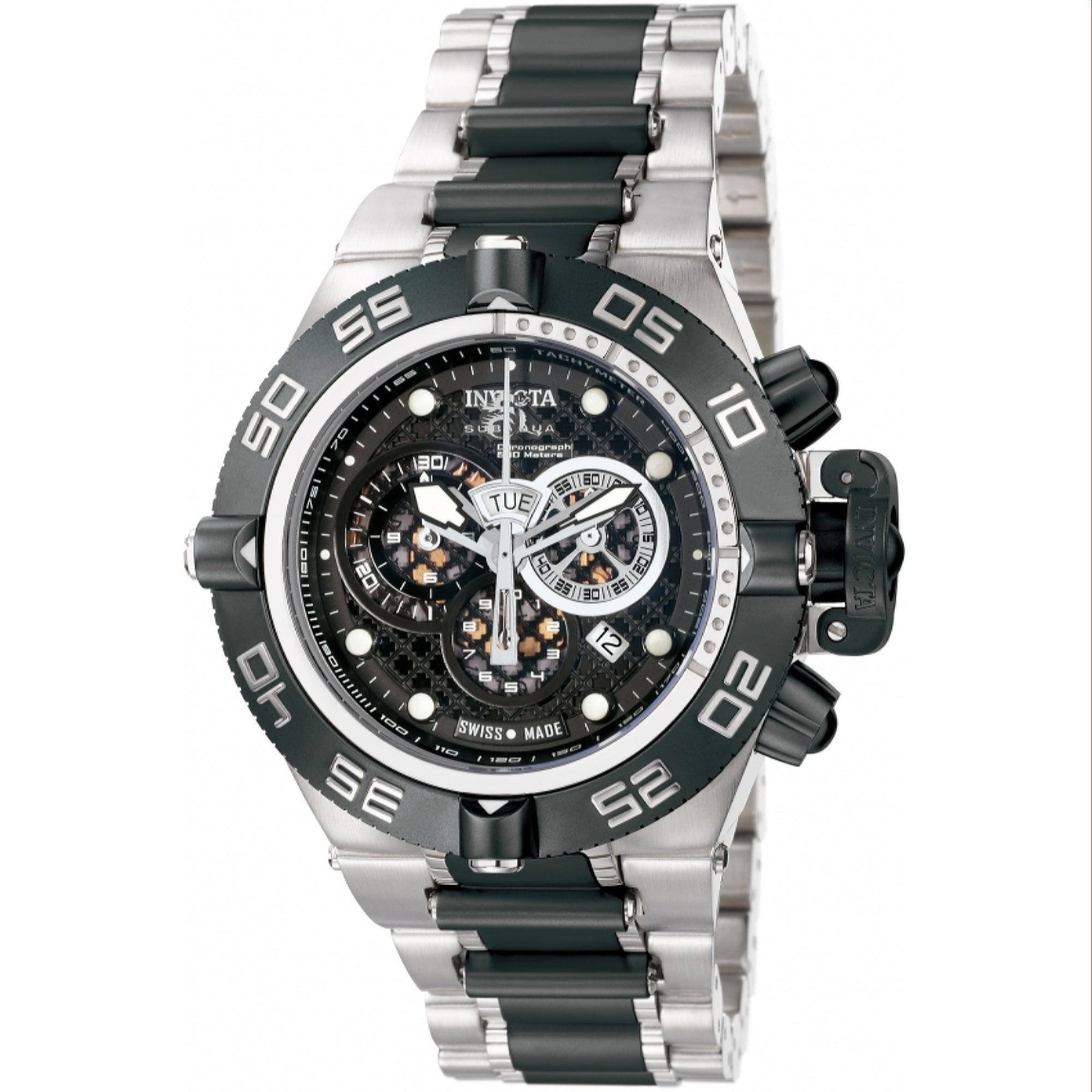 Invicta Quartz Subaqua 4 Black Dial Men's Watch 6546