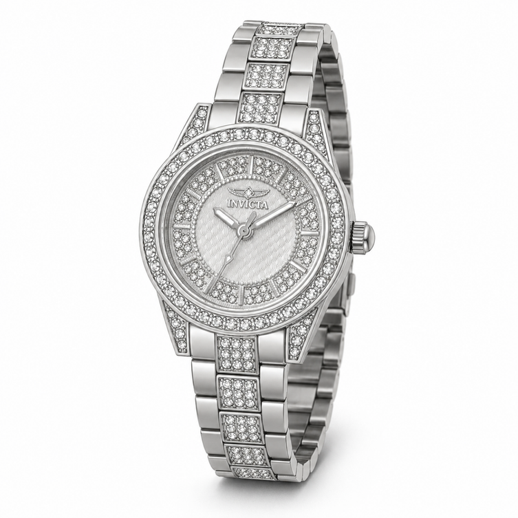 Invicta Quartz Wildflower White Dial Women's Watch 69062