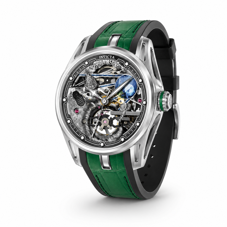 Invicta Mechanical Celestial Steel Dial Men's Watch 69528
