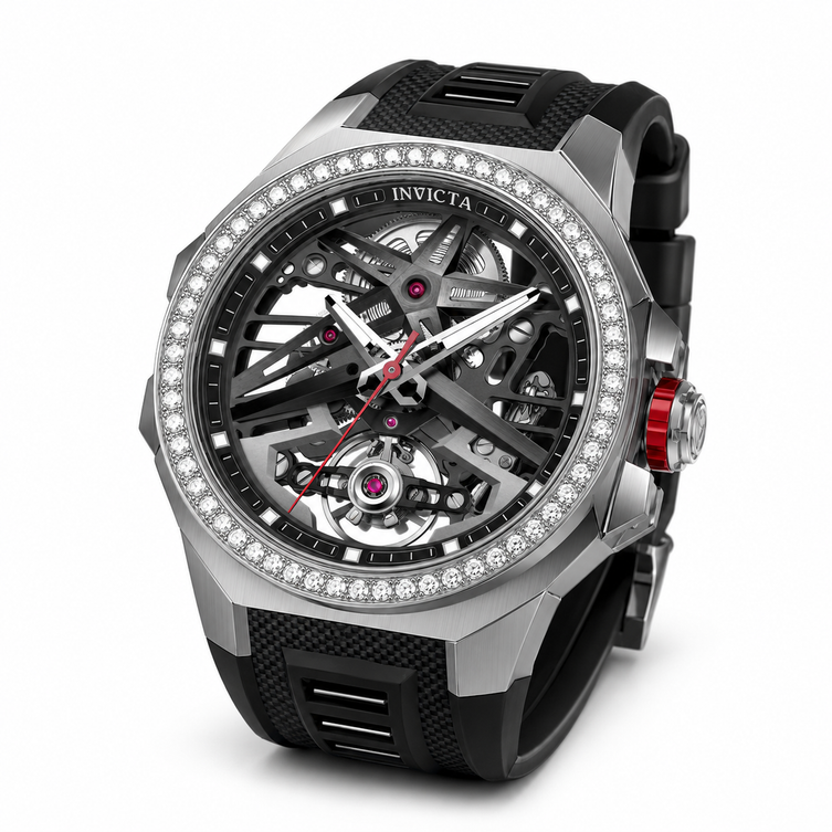 Invicta Mechanical Objet D Art Black Dial Men's Watch 70124
