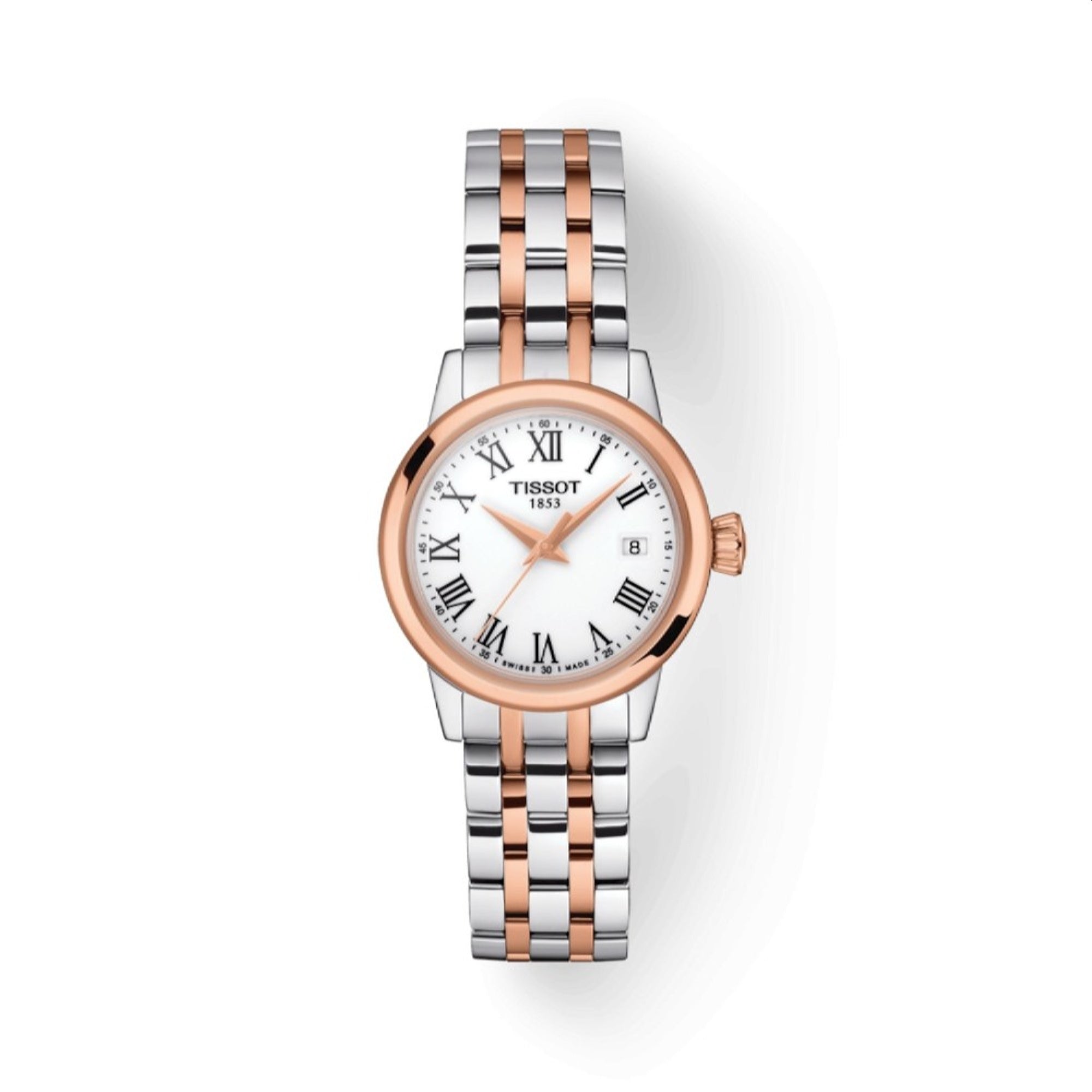 Tissot T-Classic Quartz White Dial Women's Watch T1292102201300