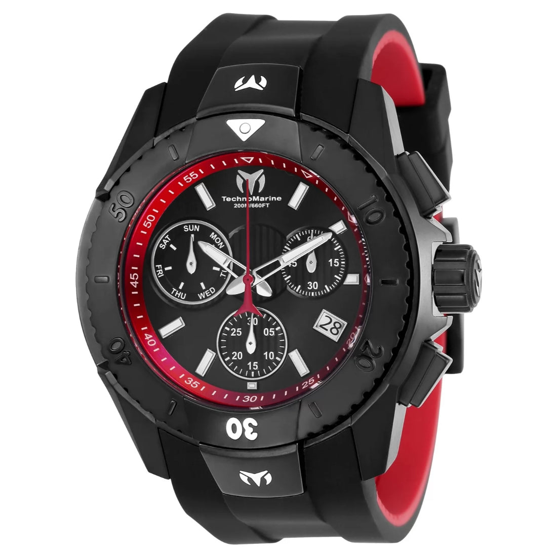 TechnoMarine Quartz UF6 Black Dial Men's Watch TM-616002