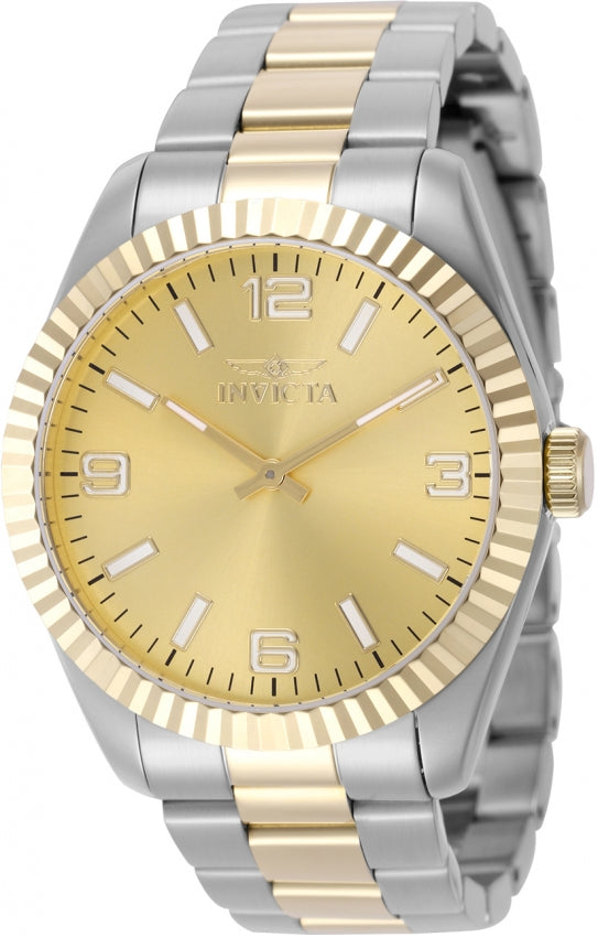 Invicta Quartz Specialty Gold Dial Men's Watch 49679