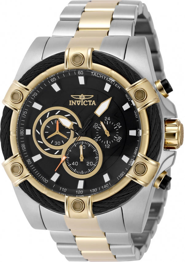 Invicta Quartz Bolt Black Dial Men's Watch 48868