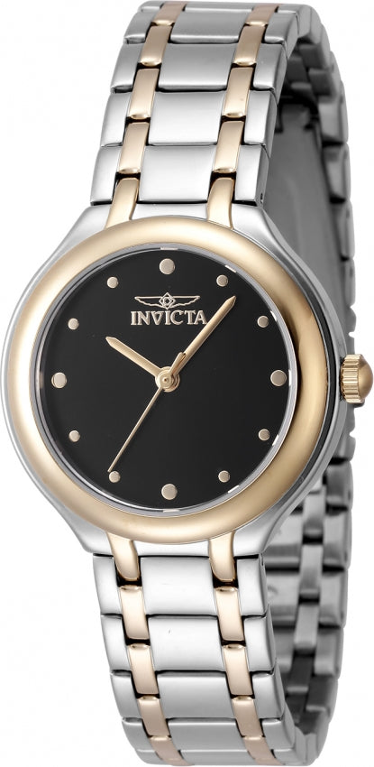 Invicta Quartz Wildflower Black Dial Women's Watch 48229