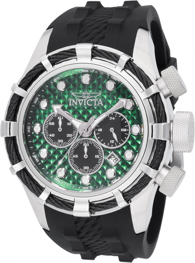 Invicta Quartz Bolt Black Dial Men's Watch 49165