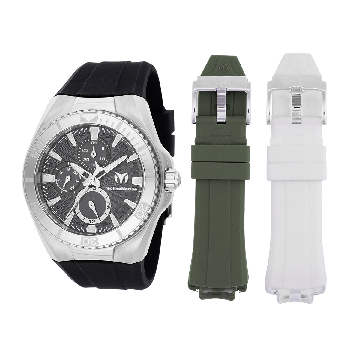 TechnoMarine Quartz Cruise Black Dial Men's Watch TM-124017