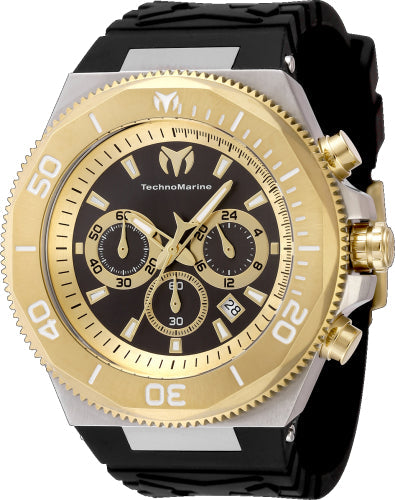 TechnoMarine Quartz Manta Black Dial Men's Watch TM-224018