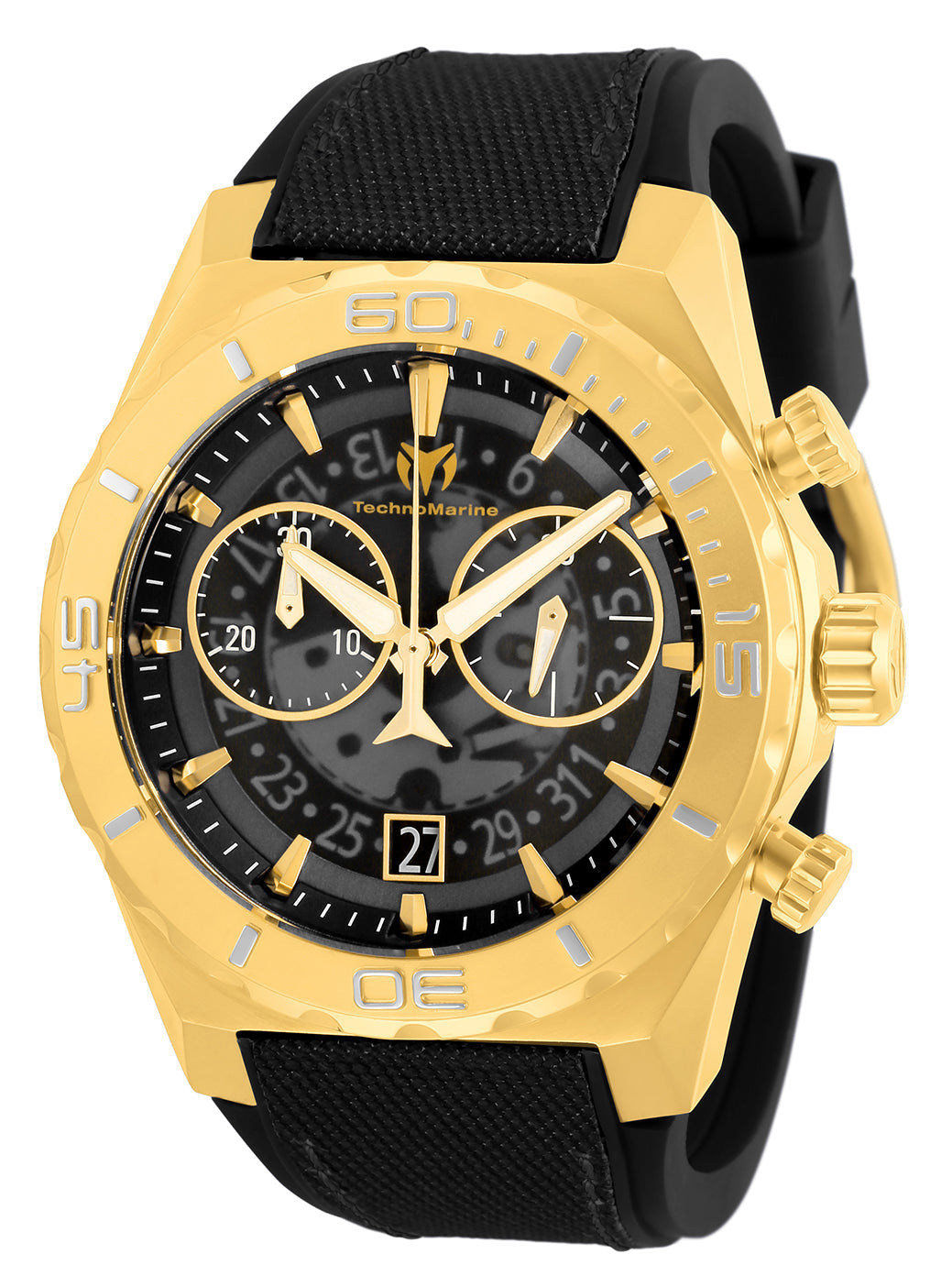 TechnoMarine Quartz Reef Gold Dial Men's Watch TM-519008
