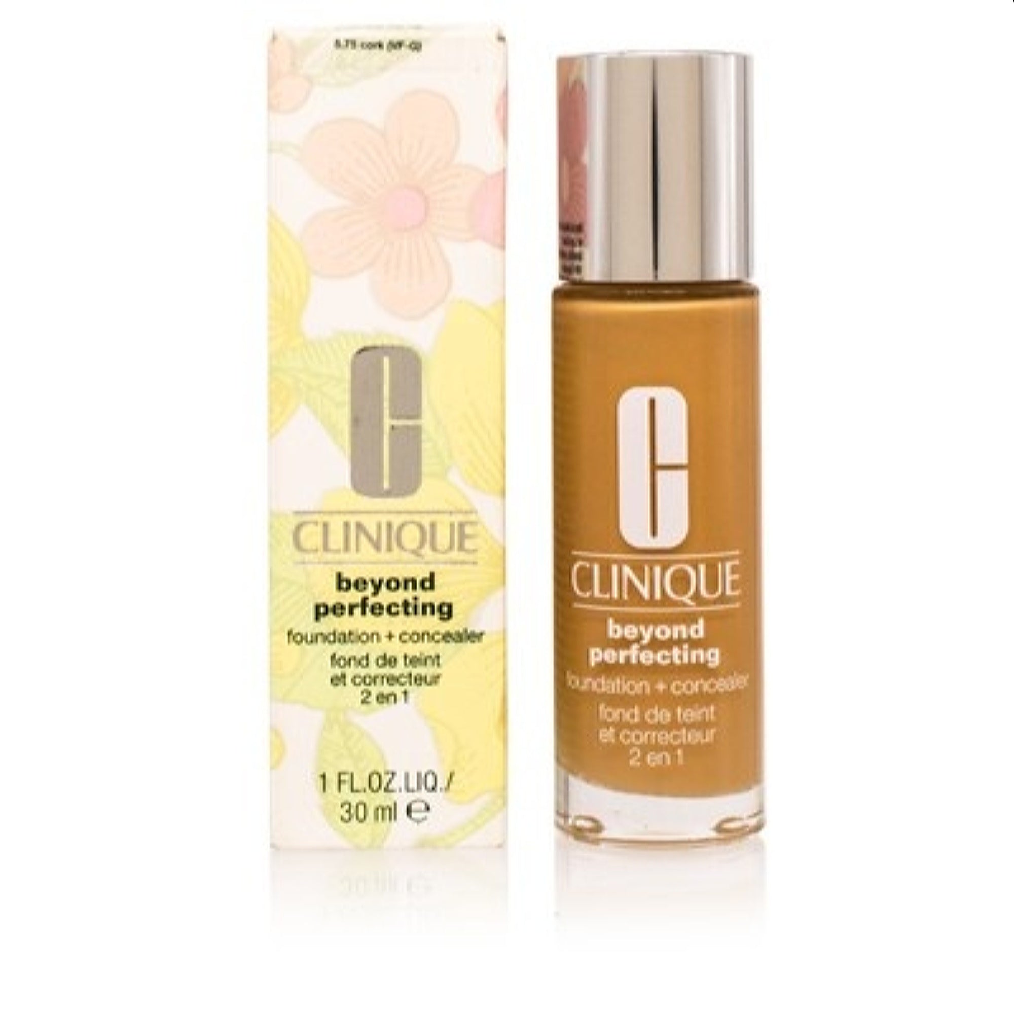 Clinique Clinique Beyond Perfecting Foundation+Concealer 5.75 Cork (Vf-G) 1.0 Oz (30 Ml) 020714898397