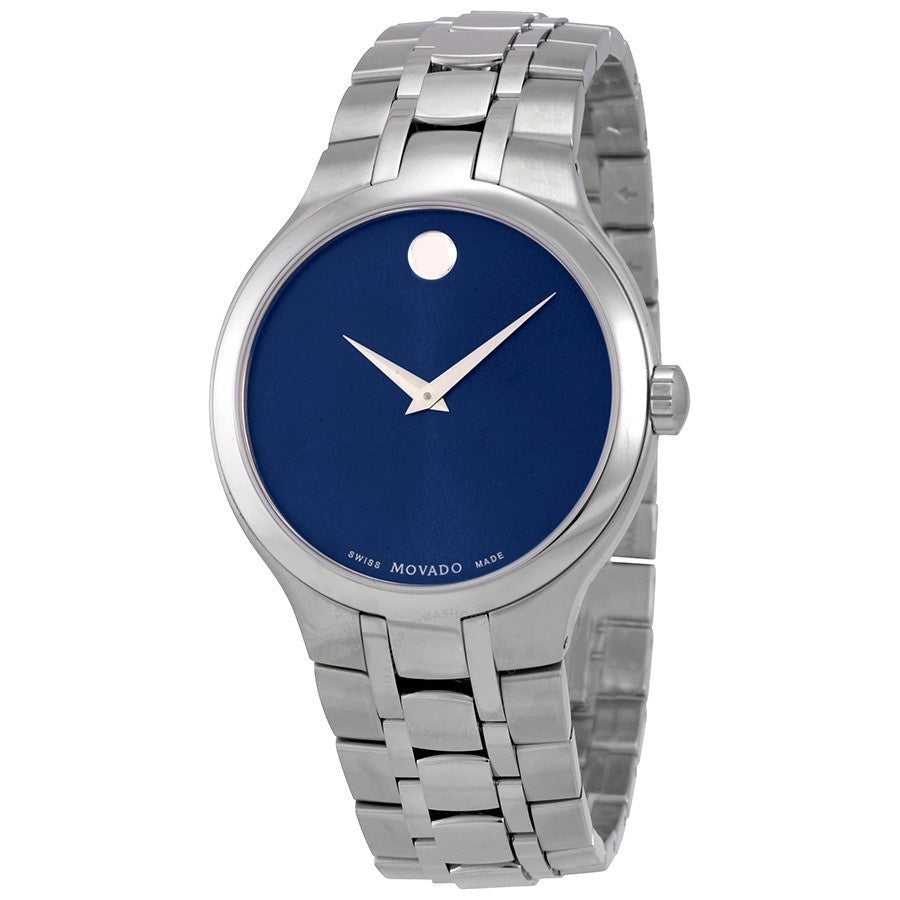 Movado Museum Quartz Blue Dial Men's Watch 0606369