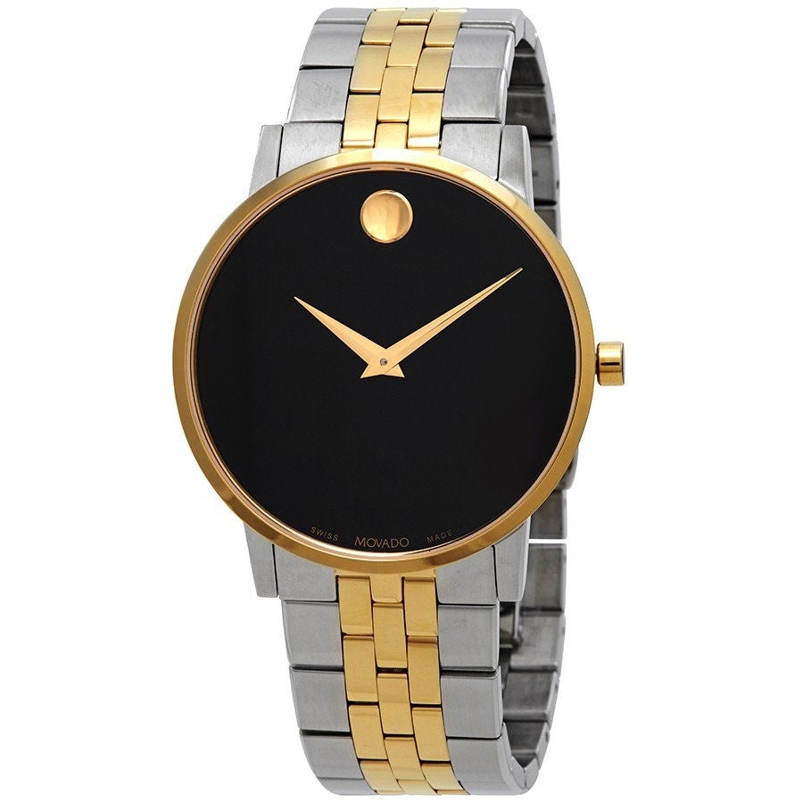 Movado Museum Classic Quartz Dot Black Dial Men's Watch 0607200