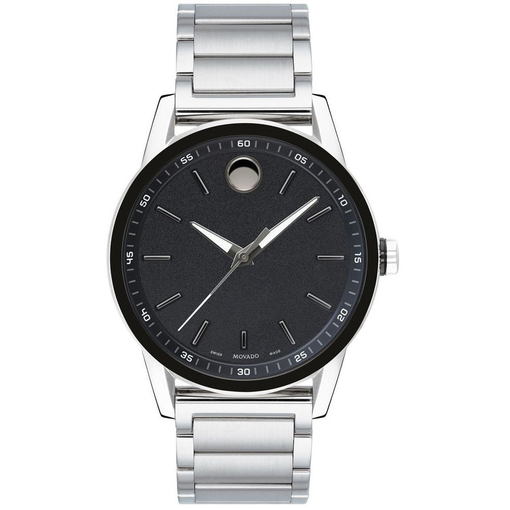 Movado Museum Quartz Black Dial Men's Watch 0607225