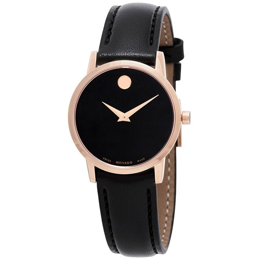 Movado Museum Classic Quartz Black Dial Women's Watch 0607276