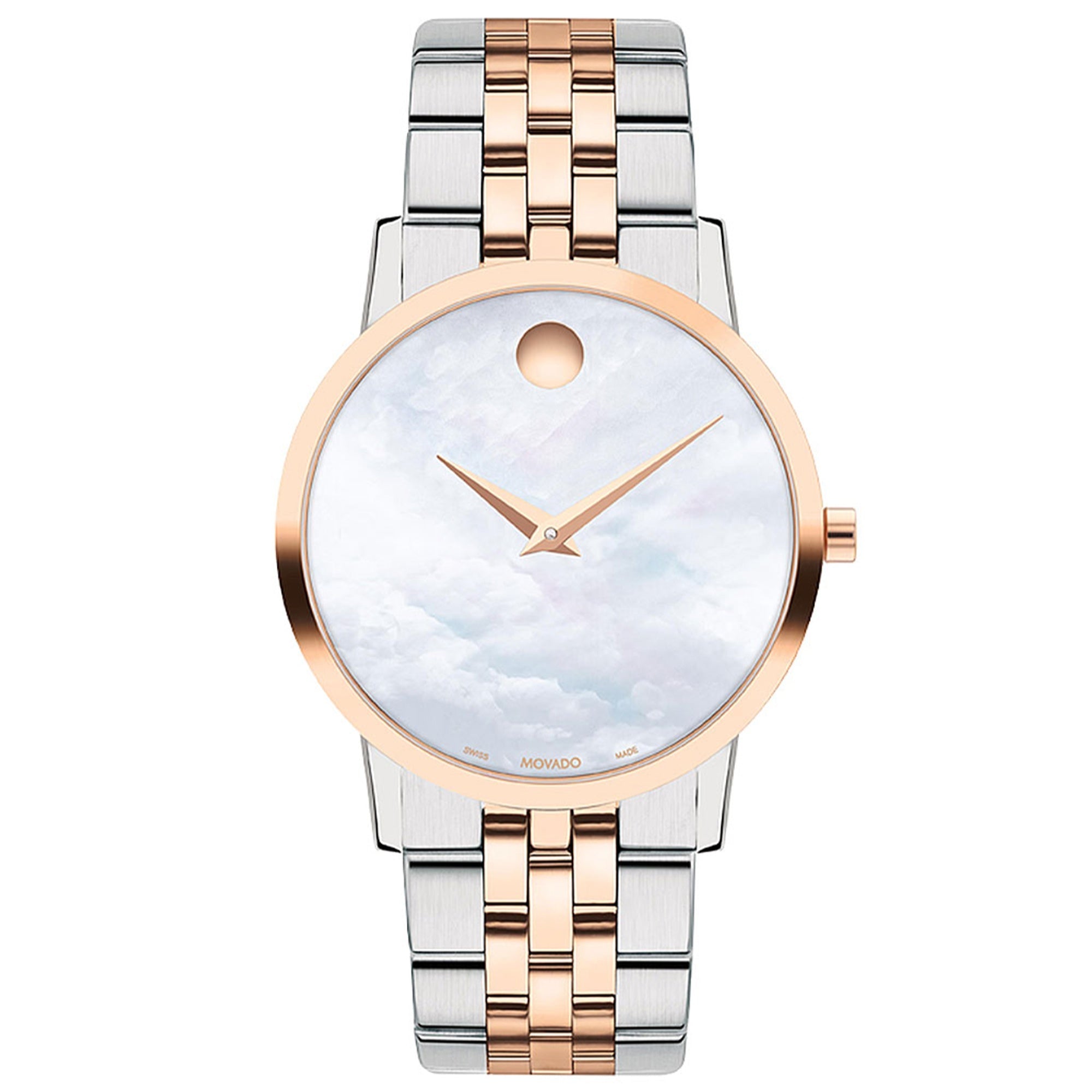 Movado Quartz Museum Mother of pearl Dial Women's Watch 0607629