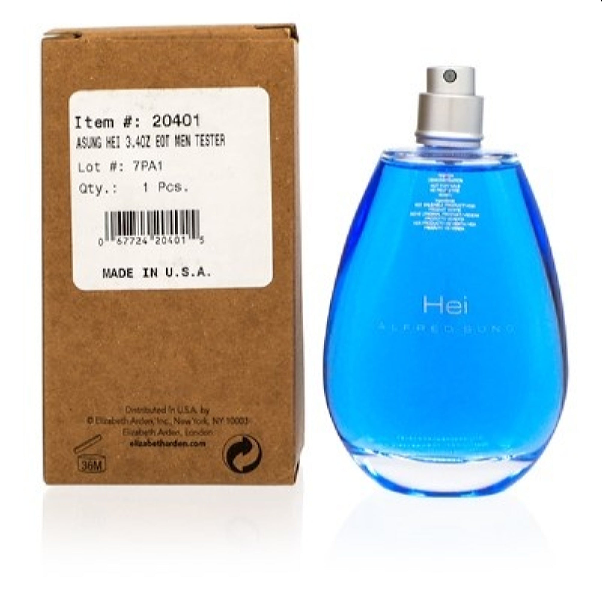 Alfred Sung Men's Hei Alfred Sung Edt Spray No Cap Tester 3.3 Oz 067724204015