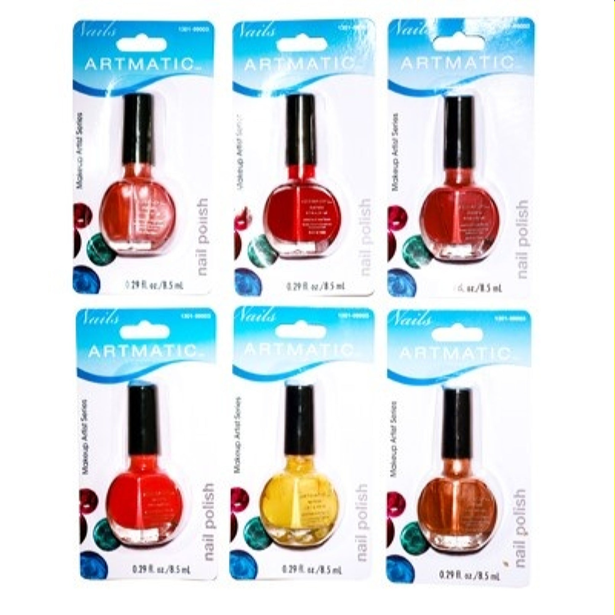 Artmatic Artmatic Mega Brilliance Nail Polish 72 Pcs Assorted Colors 0.29 Oz Ea (8.5 Ml) 073911990036