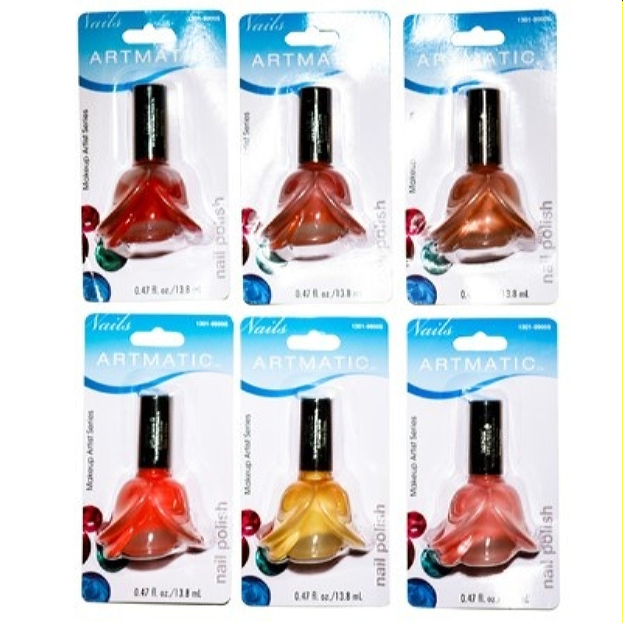 Artmatic Artmatic Diamond Brilliance Nail Polish 72 Pcs Assorted Colors 0.47 Oz (13.8 Ml) 073911990050