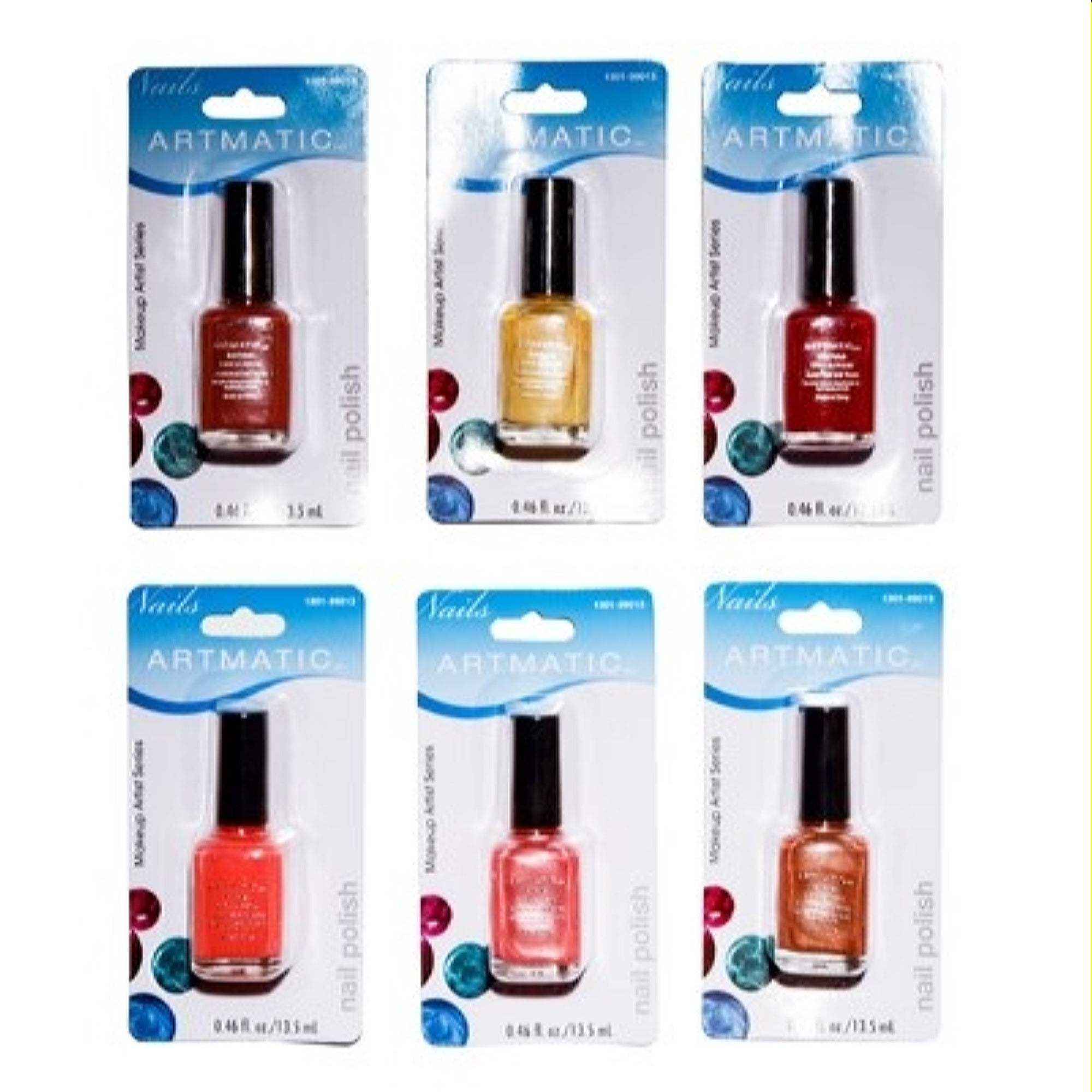 Artmatic Artmatic Mega Radiant Nail Polish 72 Pcs. Assorted Colors 0.46 Oz Ea (13.5 Ml) 073911990135