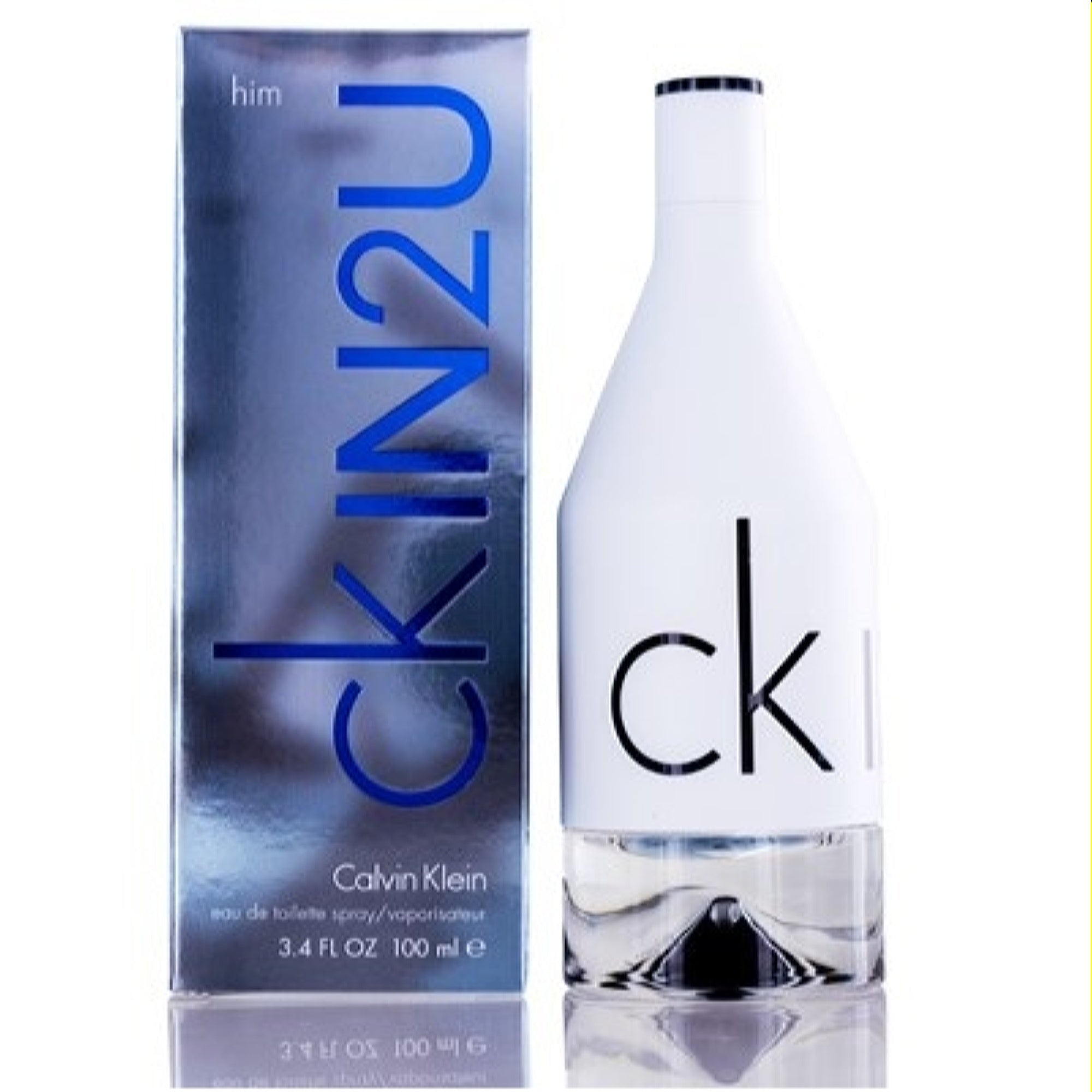 Calvin Klein Men's Ckin2U Men Calvin Klein Edt Spray 3.3 Oz (100 Ml) 088300196890