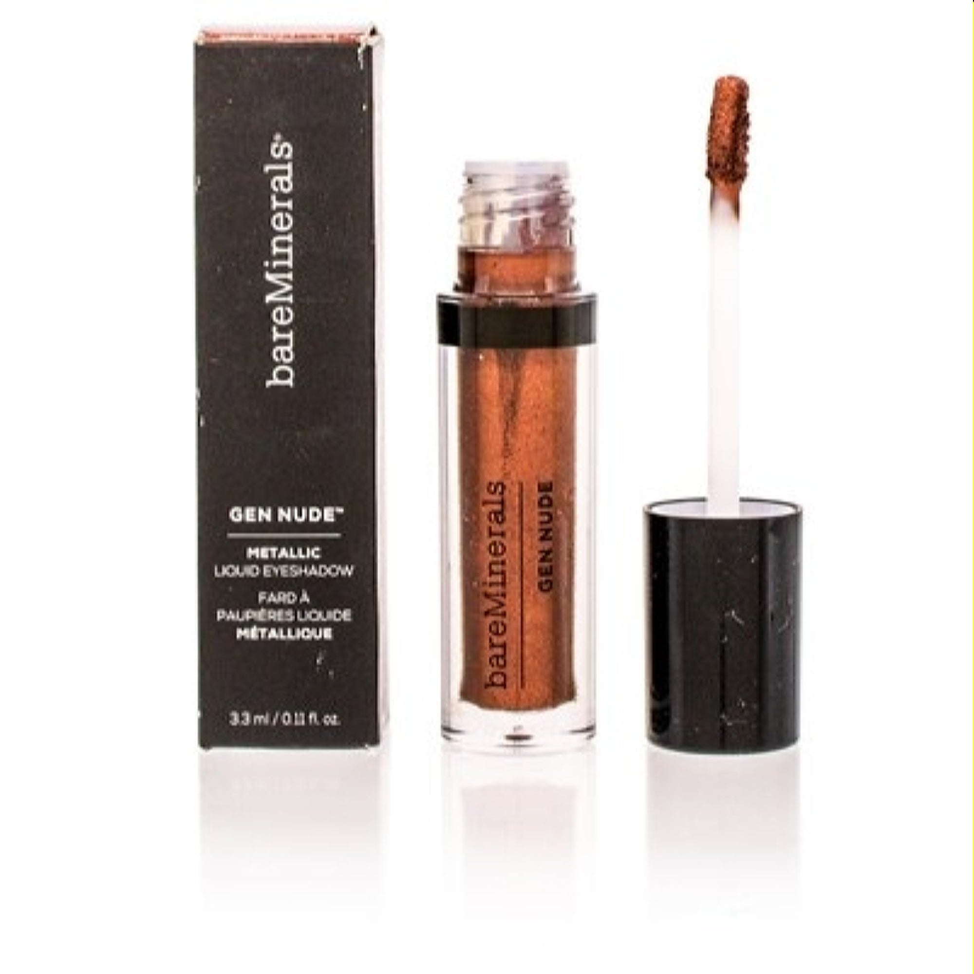 Bareminerals Bareminerals Gen Nude Metallic Liquid Eye Shadow (Fire Agate) 0.11 Oz (3.3 Ml) 098132555536