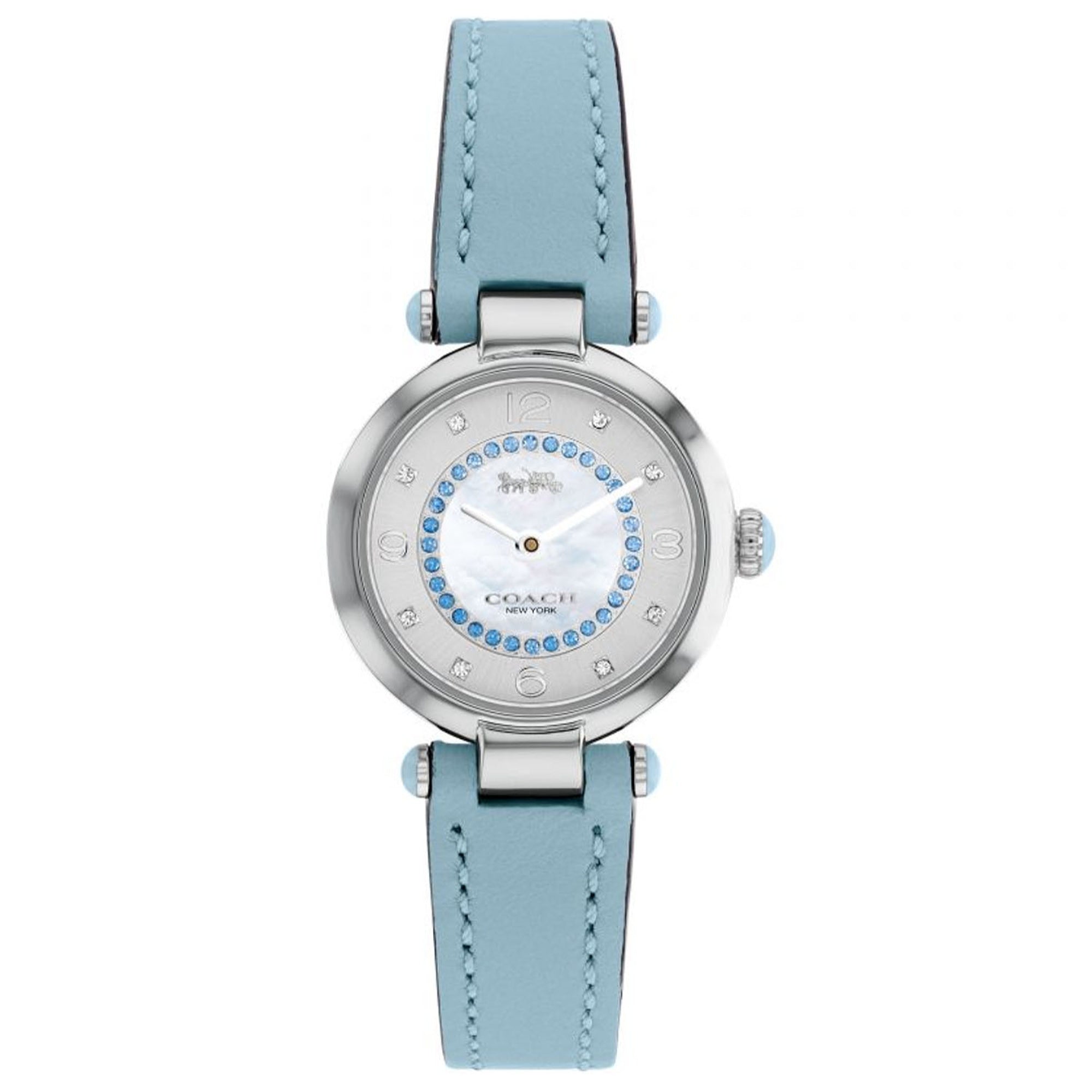 Coach Quartz Cary Silver mother of pearl Dial Women's Watch 14503895
