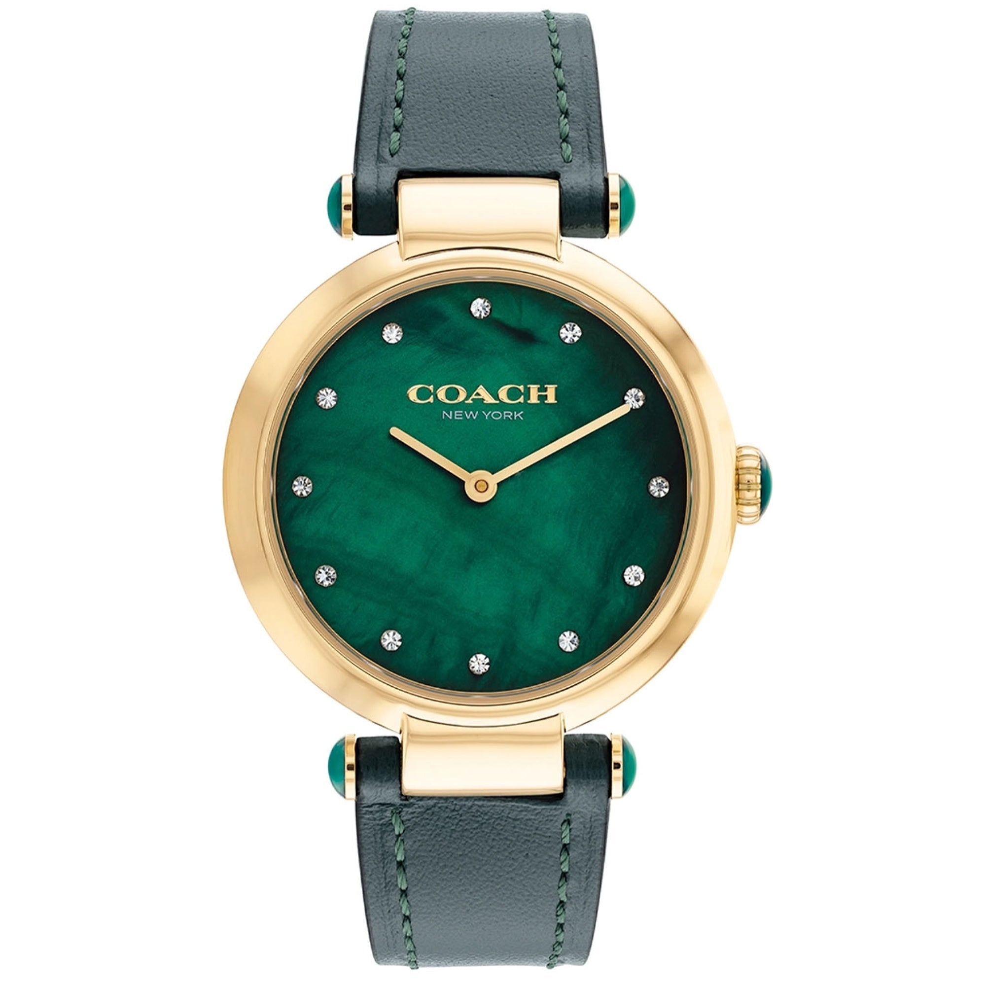 Coach Quartz Cary Green Dial Women's Watch 14503962