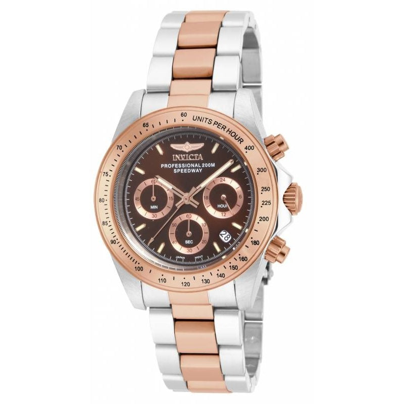 Invicta Speedway Quartz Chronograph Brown Dial Men's Watch 17029