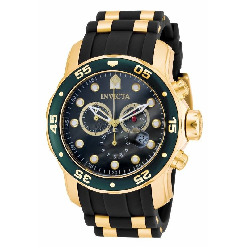 Invicta Pro Diver Quartz Green Dial Men's Watch 17886