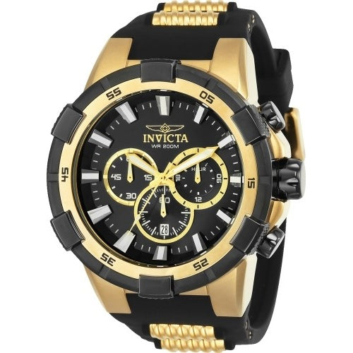 Invicta Aviator Quartz Black Dial Men's Watch 25135