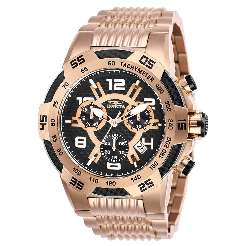 Invicta Speedway Quartz Black Dial Men's Watch 25287