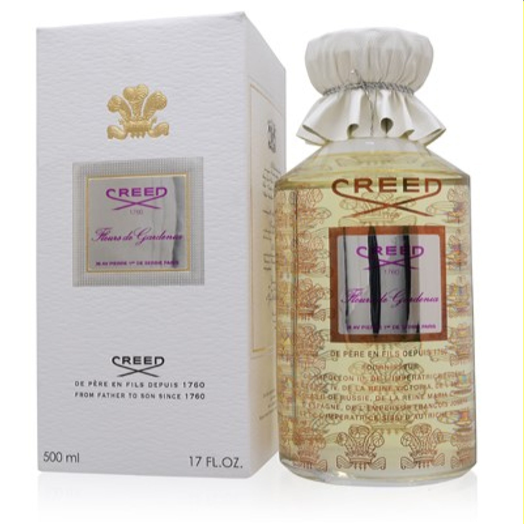 Creed Women's Creed Fleurs De Gardenia Creed Edp Splash 16.8 Oz (500 Ml) 3508445002650