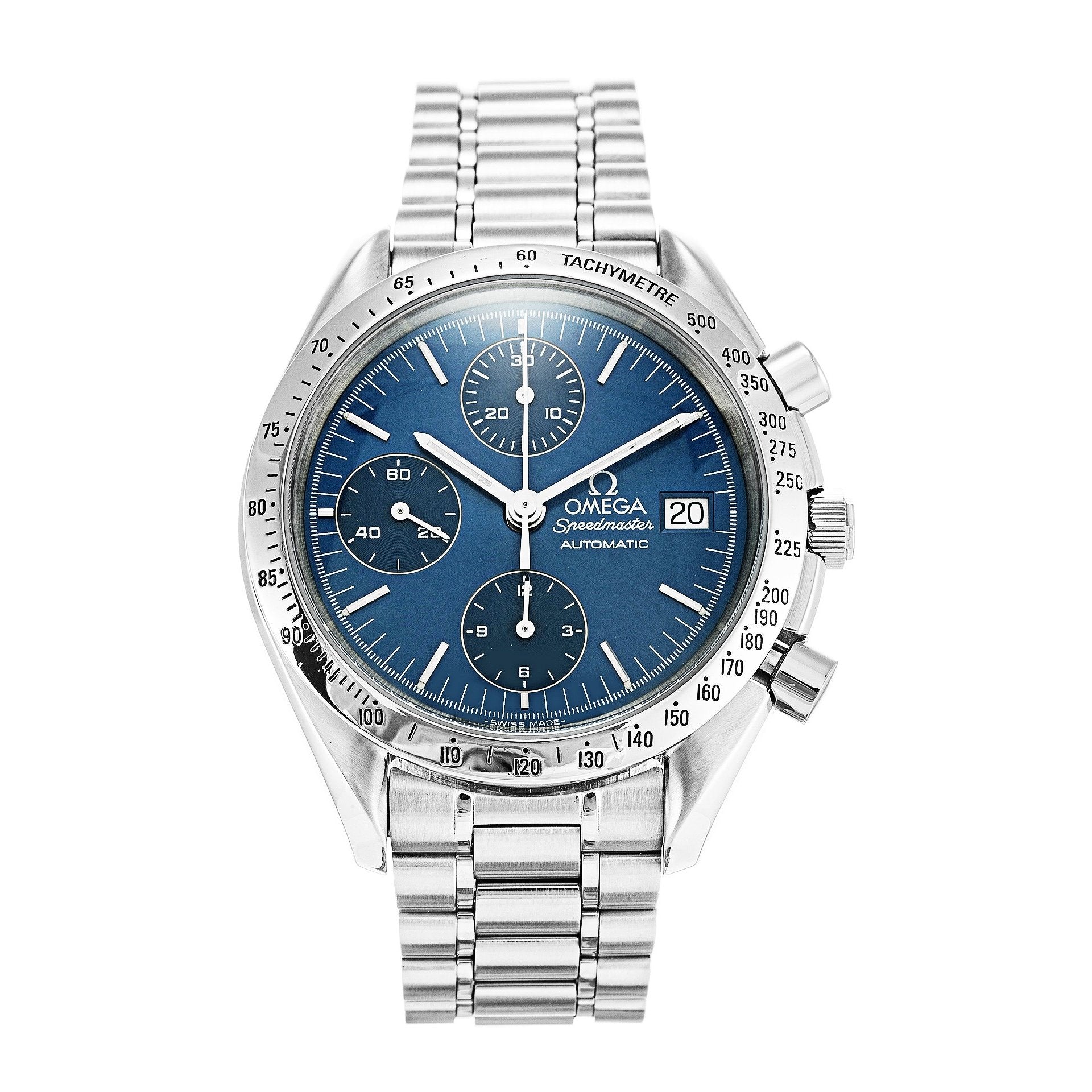 Omega Speedmaster Automatic Chronograph Blue Dial Men's Watch 3511.80.00