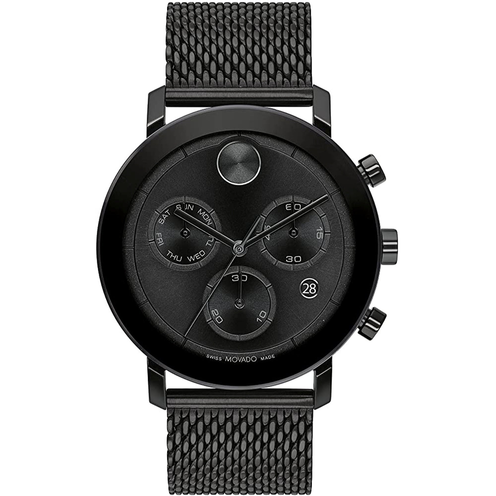 Movado Quartz Bold Evolution Black Dial Men's Watch 3600810