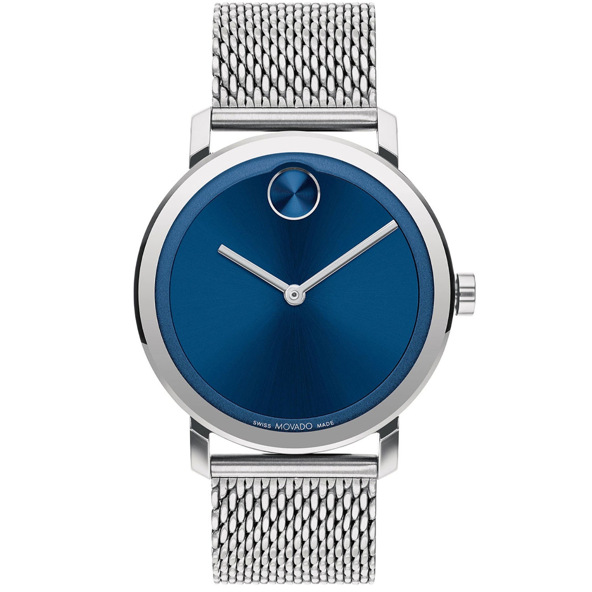 Movado Quartz Bold Evolution Blue Dial Men's Watch 3600901