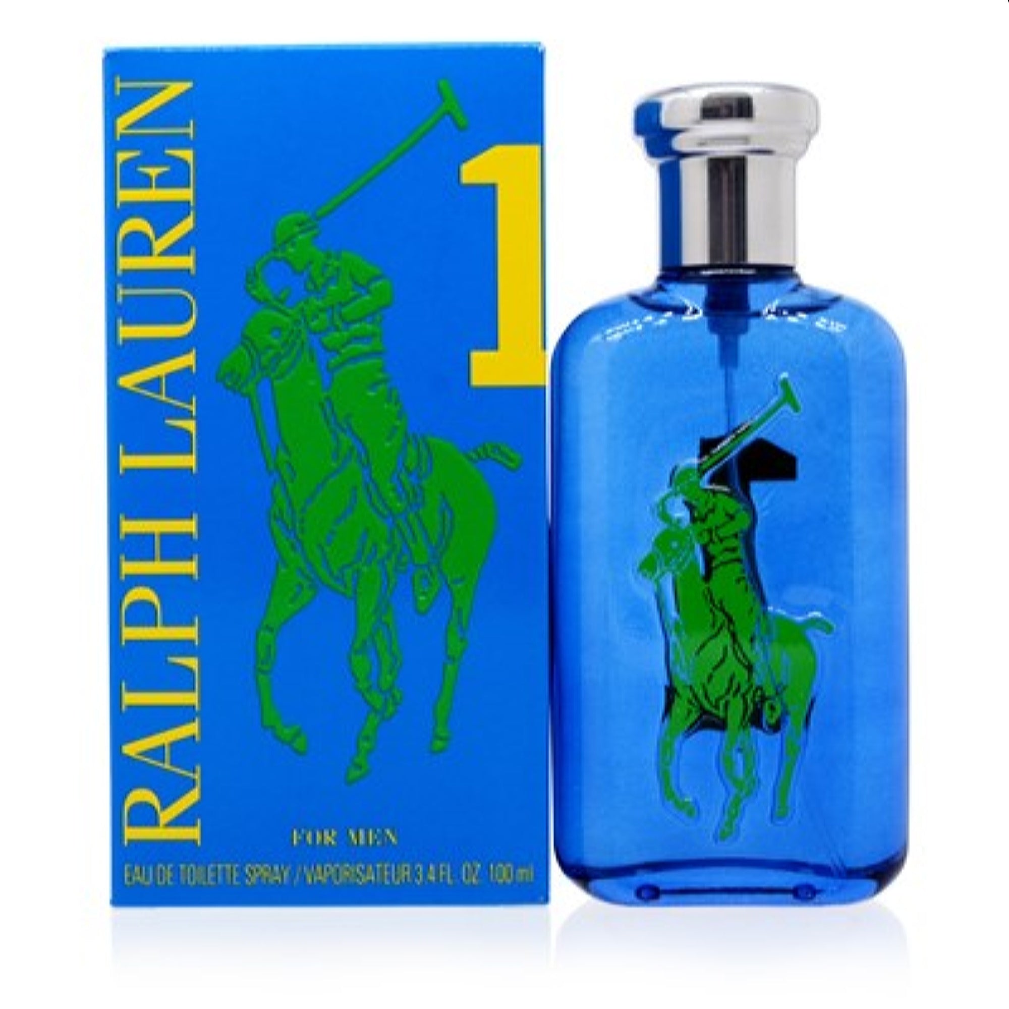 Ralph Lauren Men's Polo Big Pony 1 Men Ralph Lauren Edt Spray 3.4 Oz (100 Ml) 3605972342621