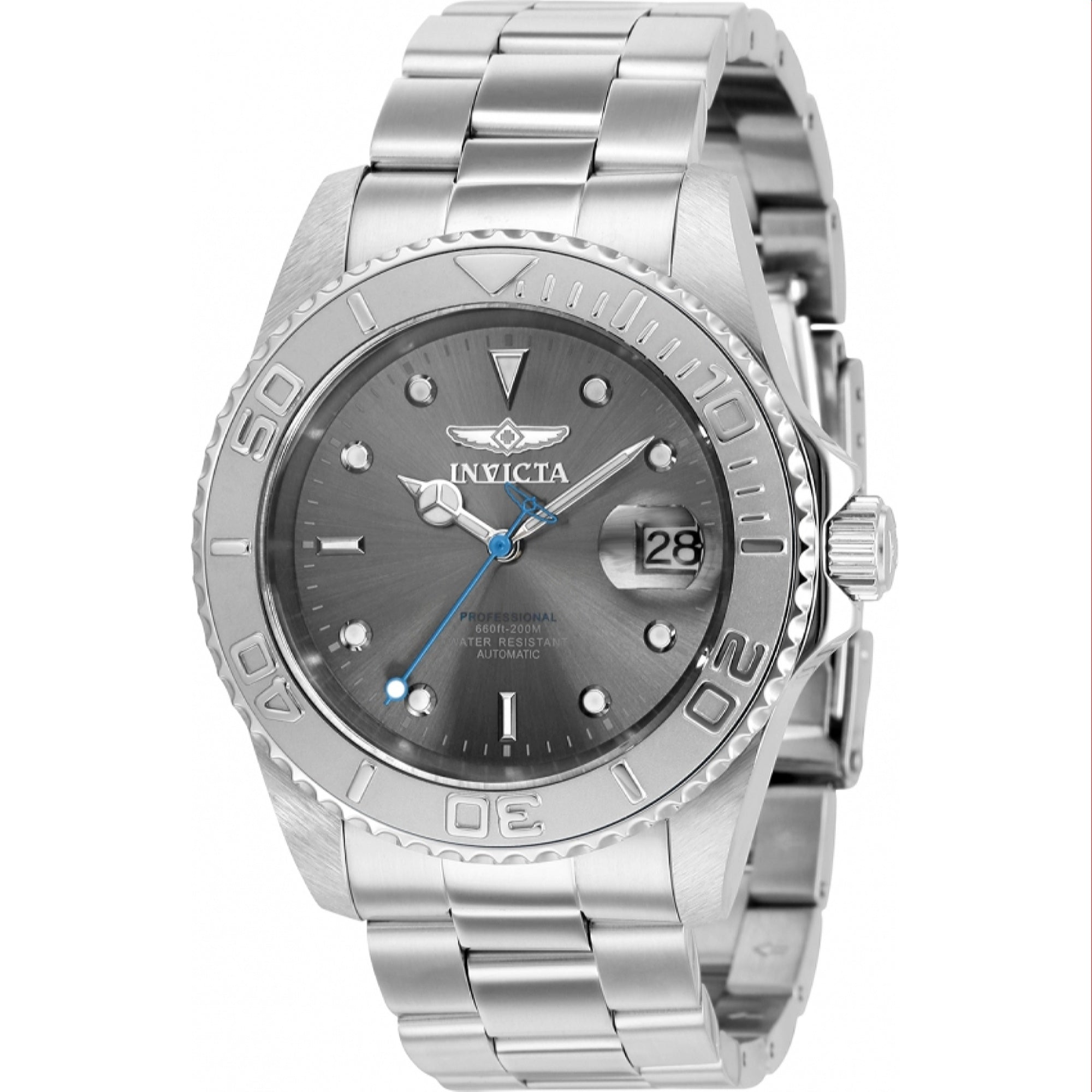 Invicta Automatic Gunmetal Dial Men's Watch 36748