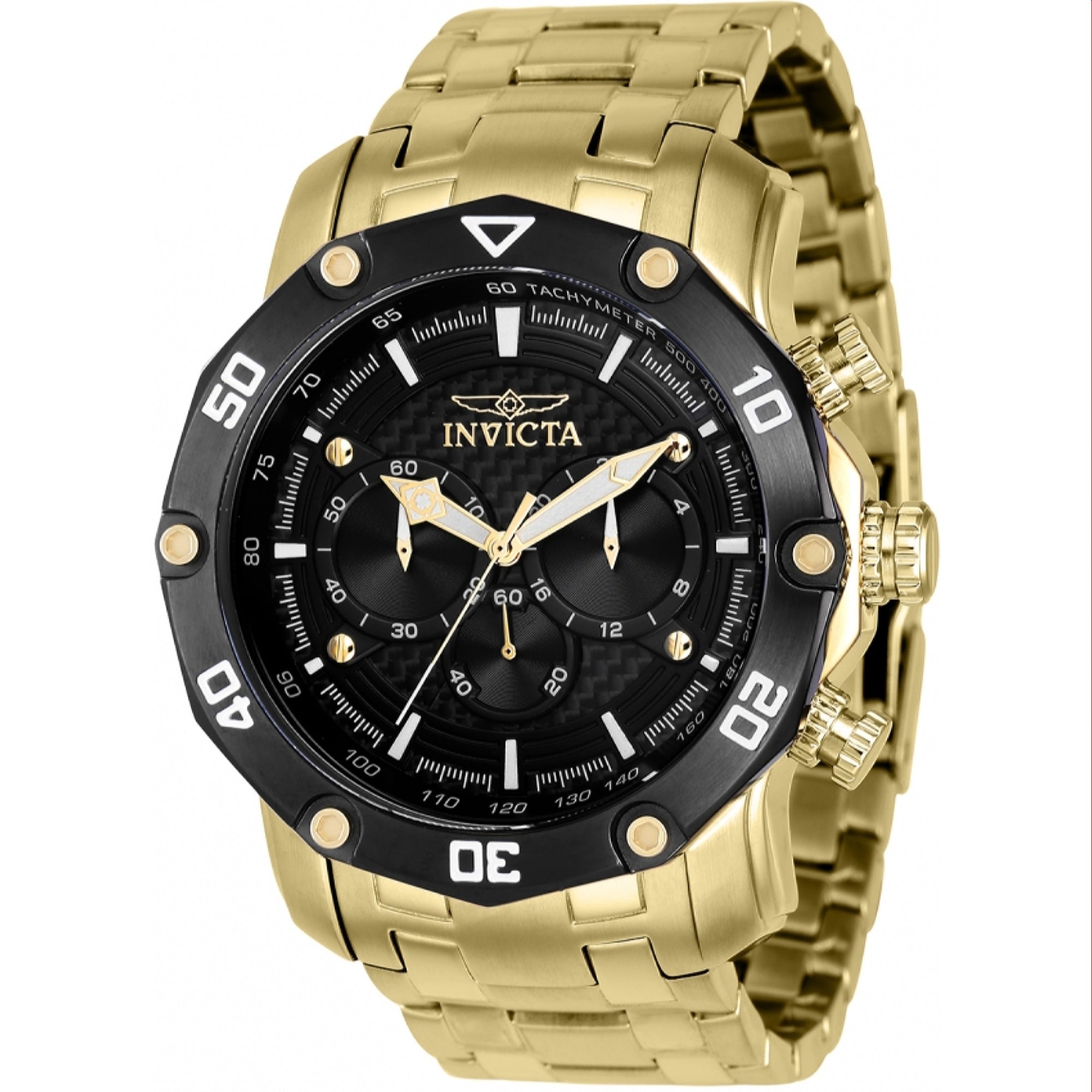 Invicta Quartz Pro Diver Scuba Black Dial Men's Watch 37725