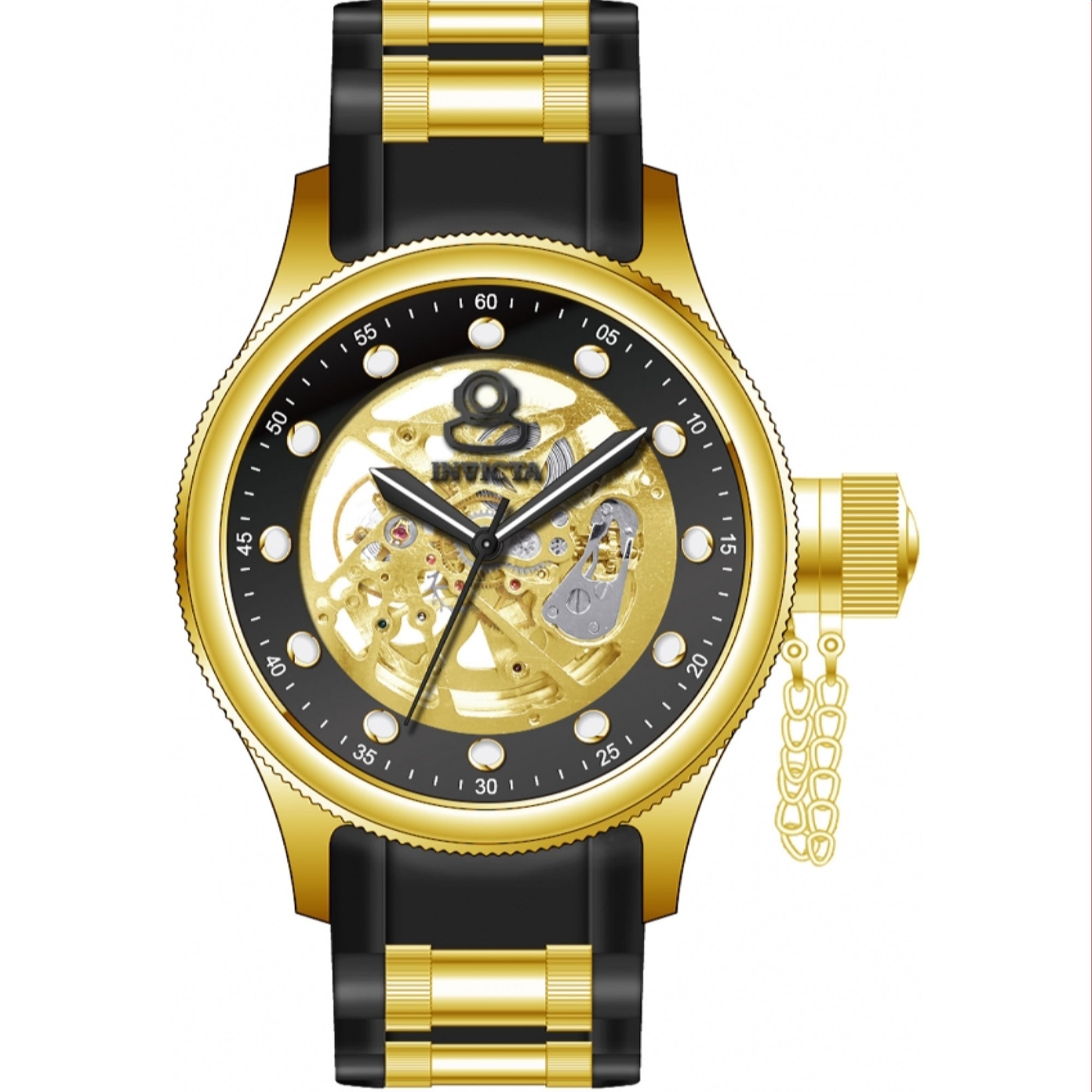 Invicta Automatic Gold-Tone Dial Men's Watch 39165