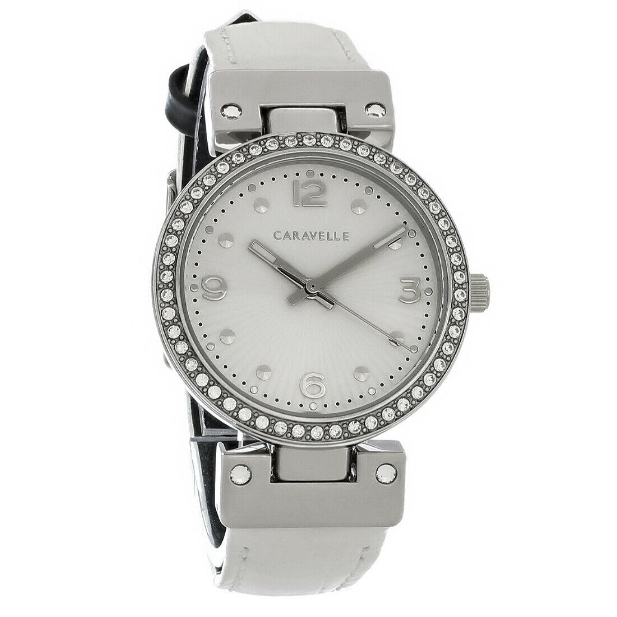 Bulova Caravelle Quartz Silver-Tone Dial Women's Watch 43L208
